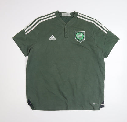 Mens UK Size XL adidas Green  T-Shirt