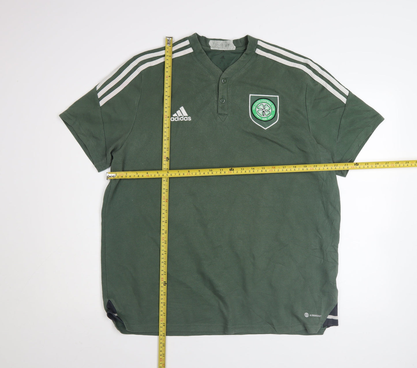 Mens UK Size XL adidas Green  T-Shirt