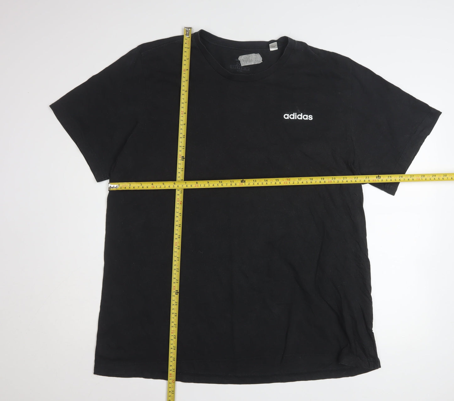 Mens UK Size 2XL adidas Black  T-Shirt