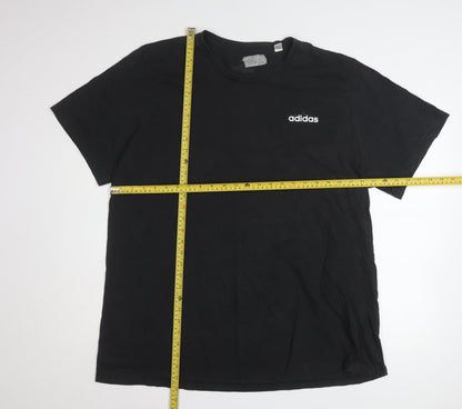 Mens UK Size 2XL adidas Black  T-Shirt