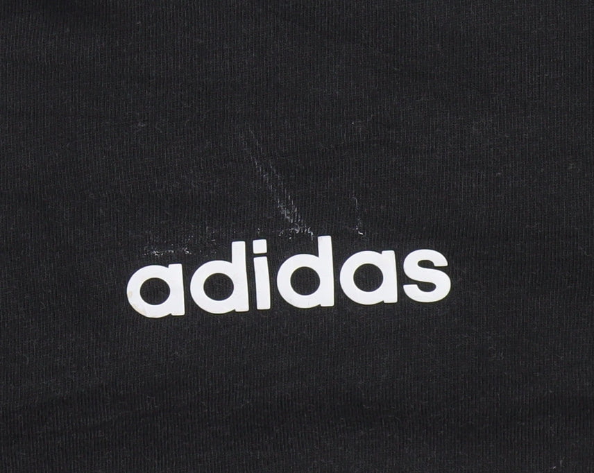 Mens UK Size 2XL adidas Black  T-Shirt