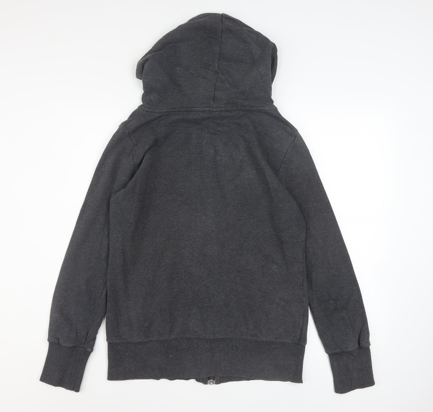 Womens UK Size 12 PUMA Grey Full Zip Hoodie