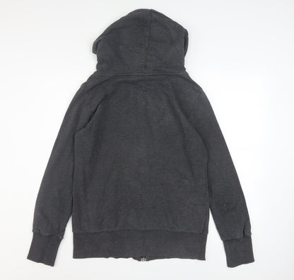 Womens UK Size 12 PUMA Grey Full Zip Hoodie
