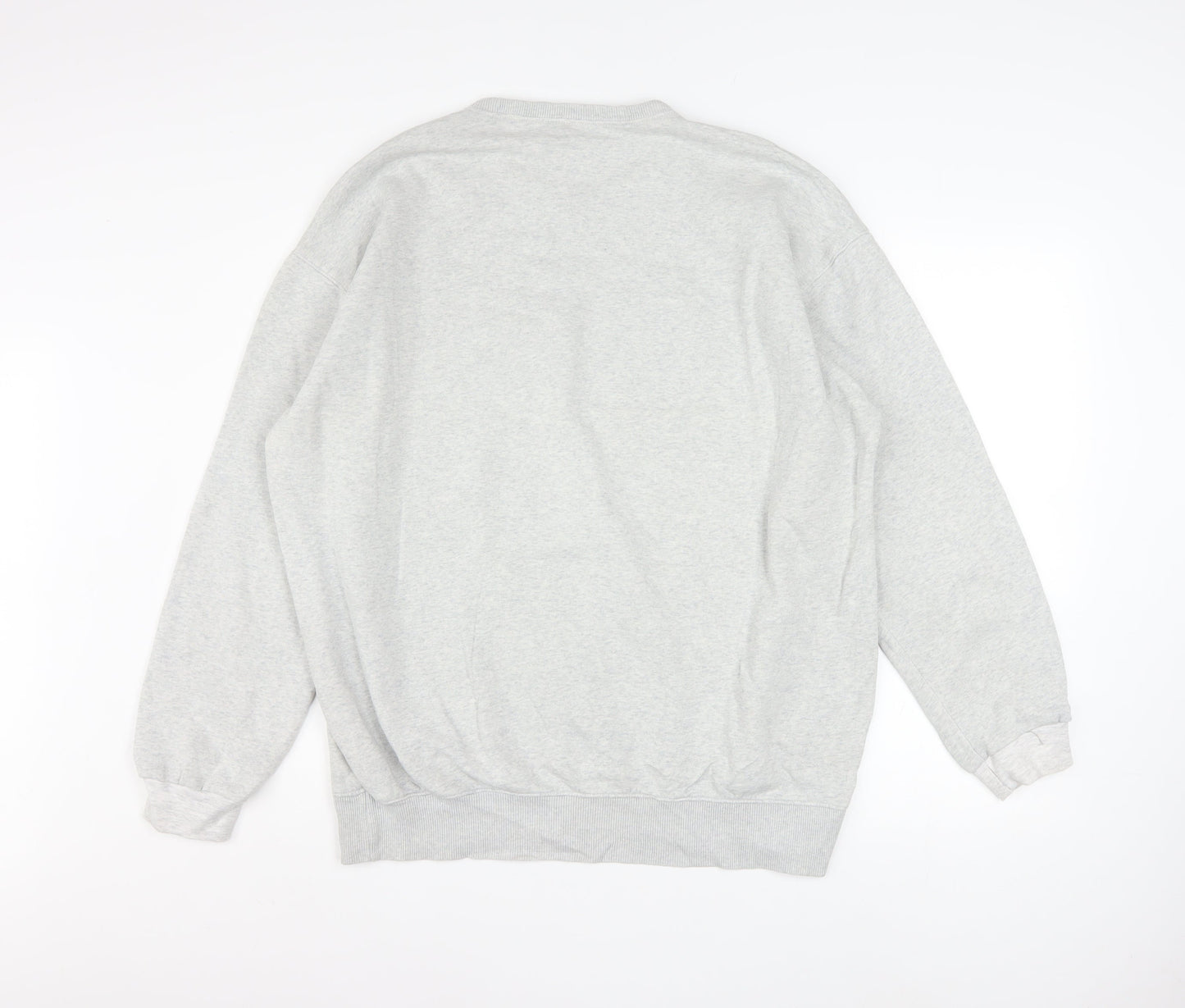 Mens UK Size M Reebok Grey Pullover Sweatshirt