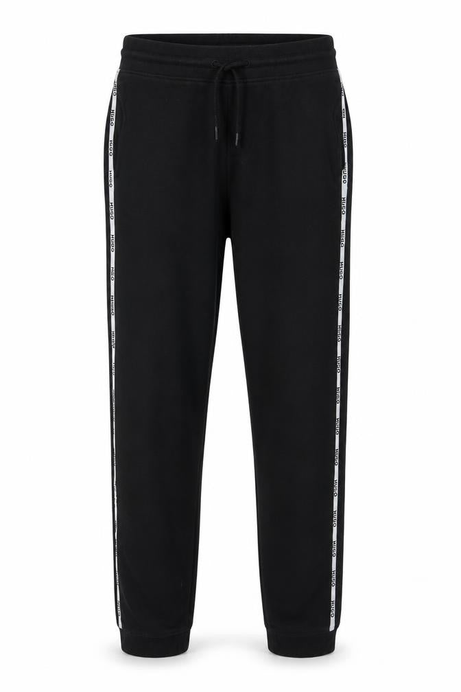 Mens UK Size XS Hugo Regular Fit Jogger Black Trousers