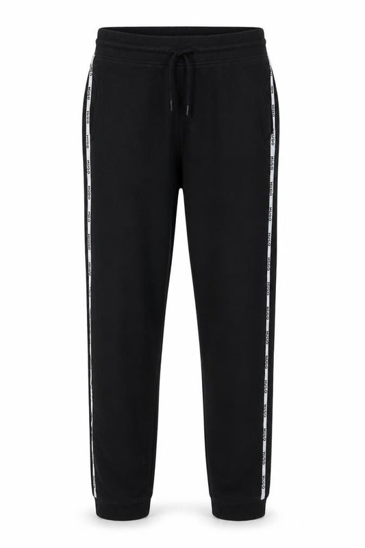 Mens UK Size XS Hugo Regular Fit Jogger Black Trousers