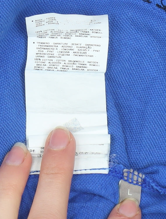 Mens UK Size L Napapijri Cotton Polo Shirt
