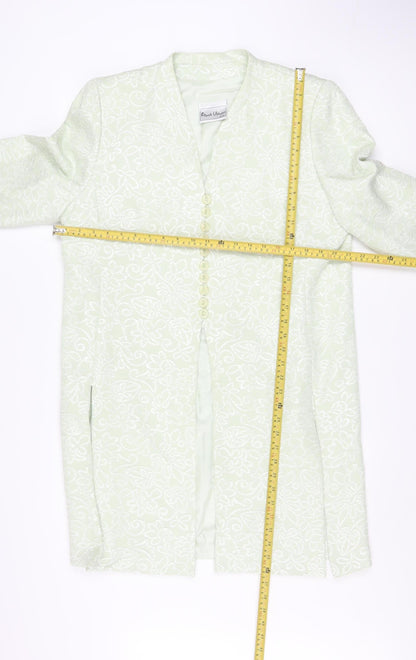 Womens UK Size 16 Frank Usher Ivory Overcoat