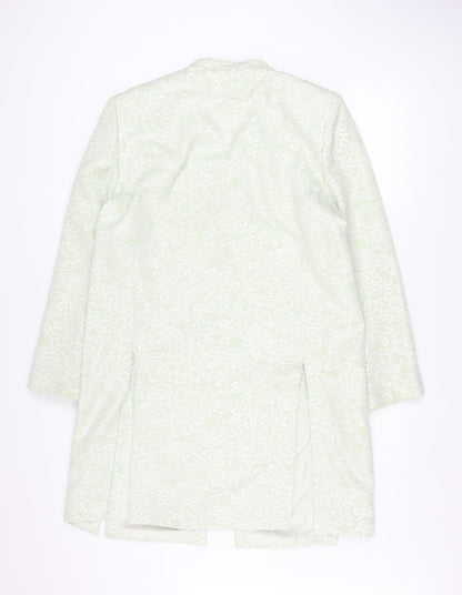Womens UK Size 16 Frank Usher Ivory Overcoat