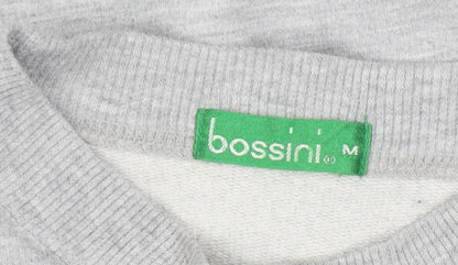 Womens UK Size M Bossini Grey Pullover Sweatshirt