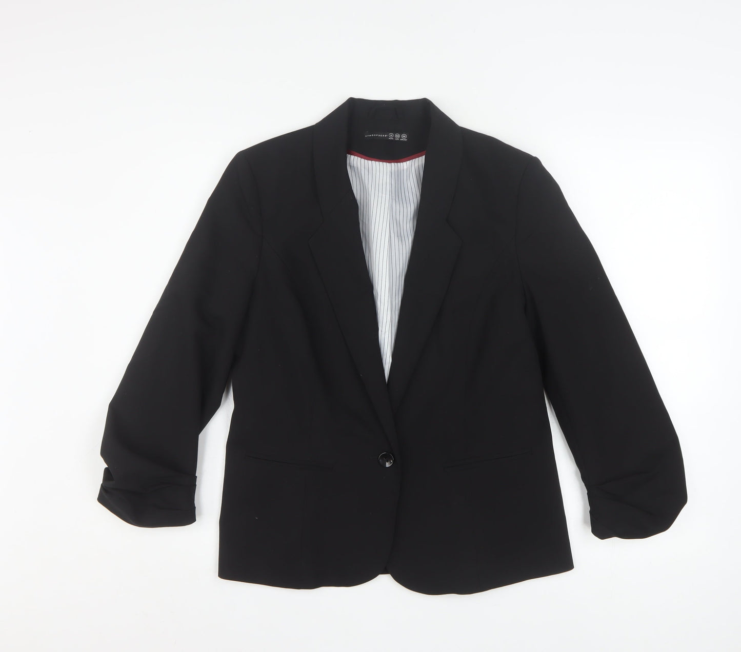 Womens UK Size 12 Atmosphere Regular Black Blazer