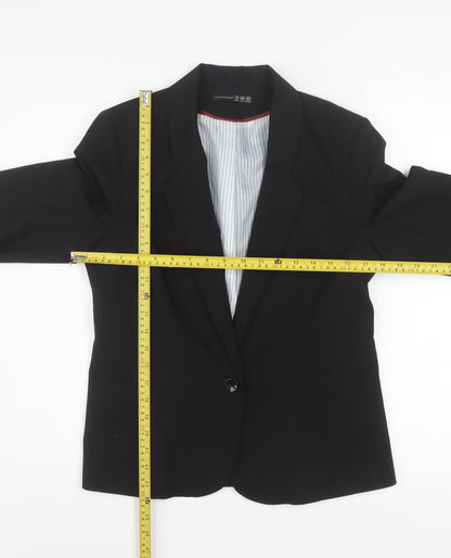 Womens UK Size 12 Atmosphere Regular Black Blazer