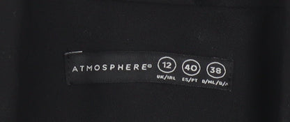 Womens UK Size 12 Atmosphere Regular Black Blazer