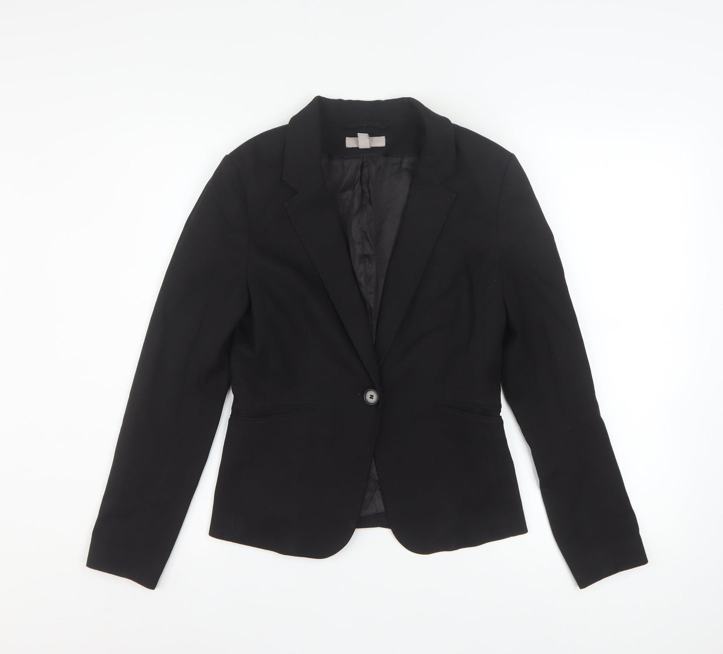 Womens UK Size 8 H&M Regular Black Blazer