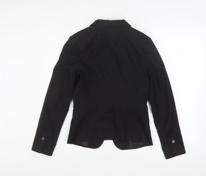 Womens UK Size 8 H&M Regular Black Blazer
