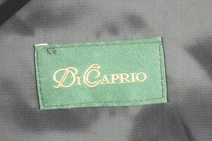 Mens UK Size 44 DiCaprio Black Overcoat