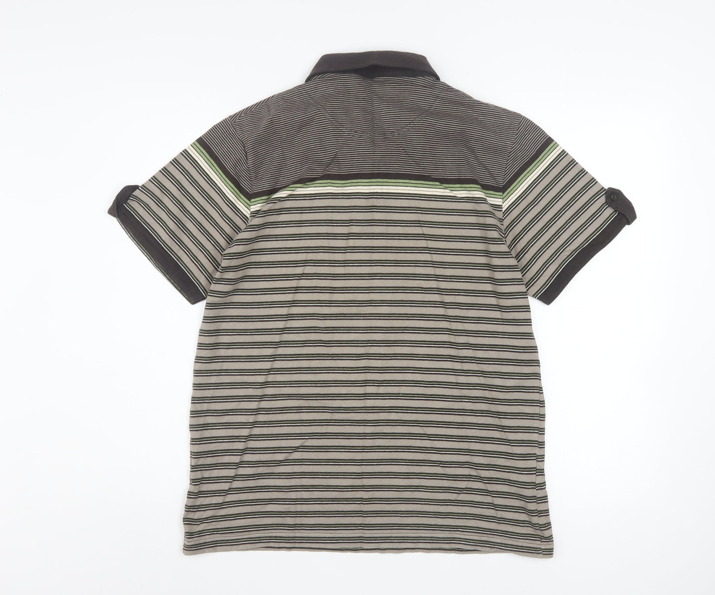 Mens UK Size L Jeff Banks 100% Cotton Polo Shirt