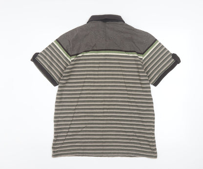 Mens UK Size L Jeff Banks 100% Cotton Polo Shirt