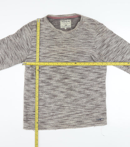 Mens UK Size M JACK & JONES Grey Pullover Sweatshirt