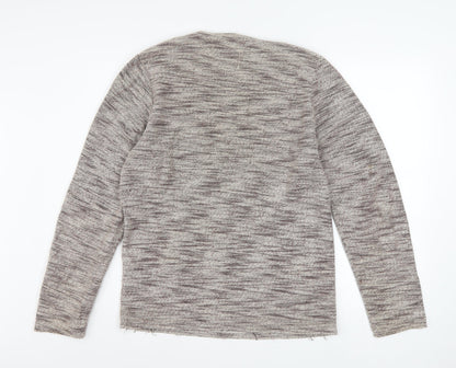 Mens UK Size M JACK & JONES Grey Pullover Sweatshirt