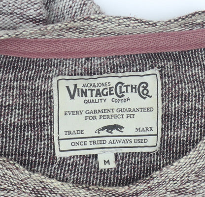 Mens UK Size M JACK & JONES Grey Pullover Sweatshirt