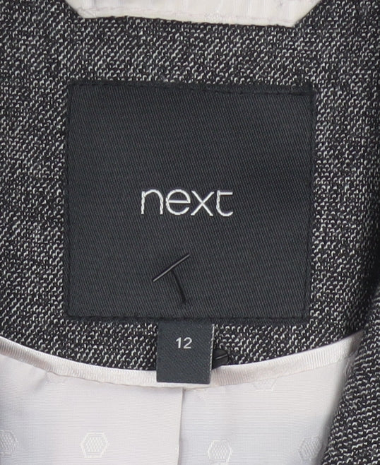 Womens UK Size 12 NEXT Regular Grey Blazer
