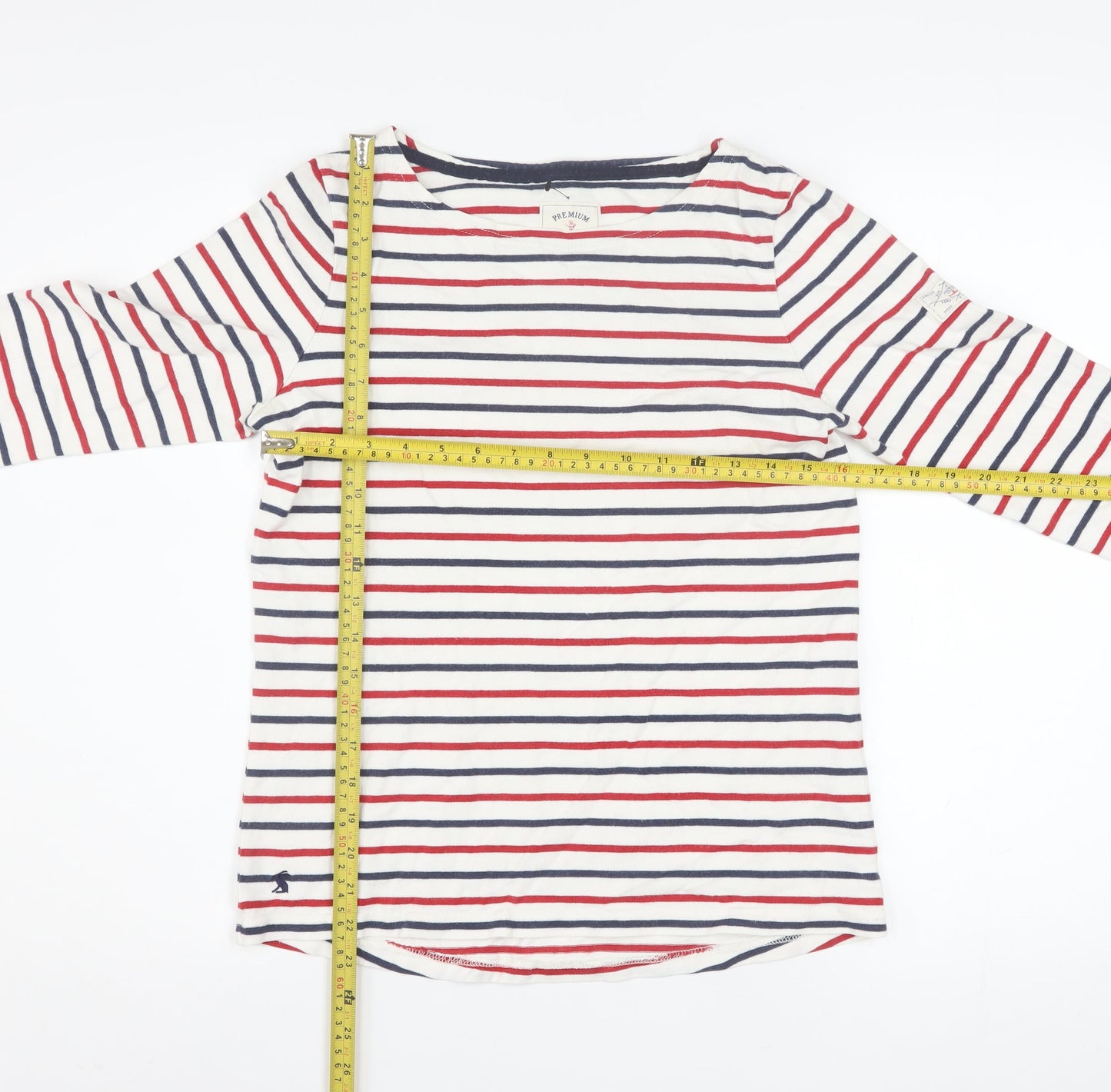 Womens UK Size 10 Joules Multicoloured Basic T-Shirt