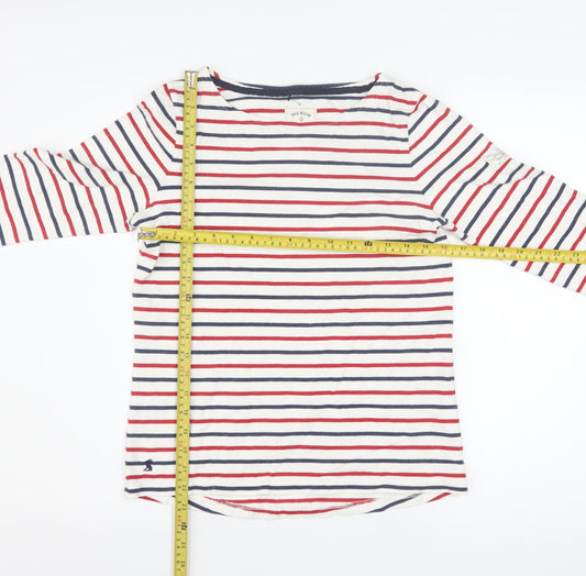 Womens UK Size 10 Joules Multicoloured Basic T-Shirt