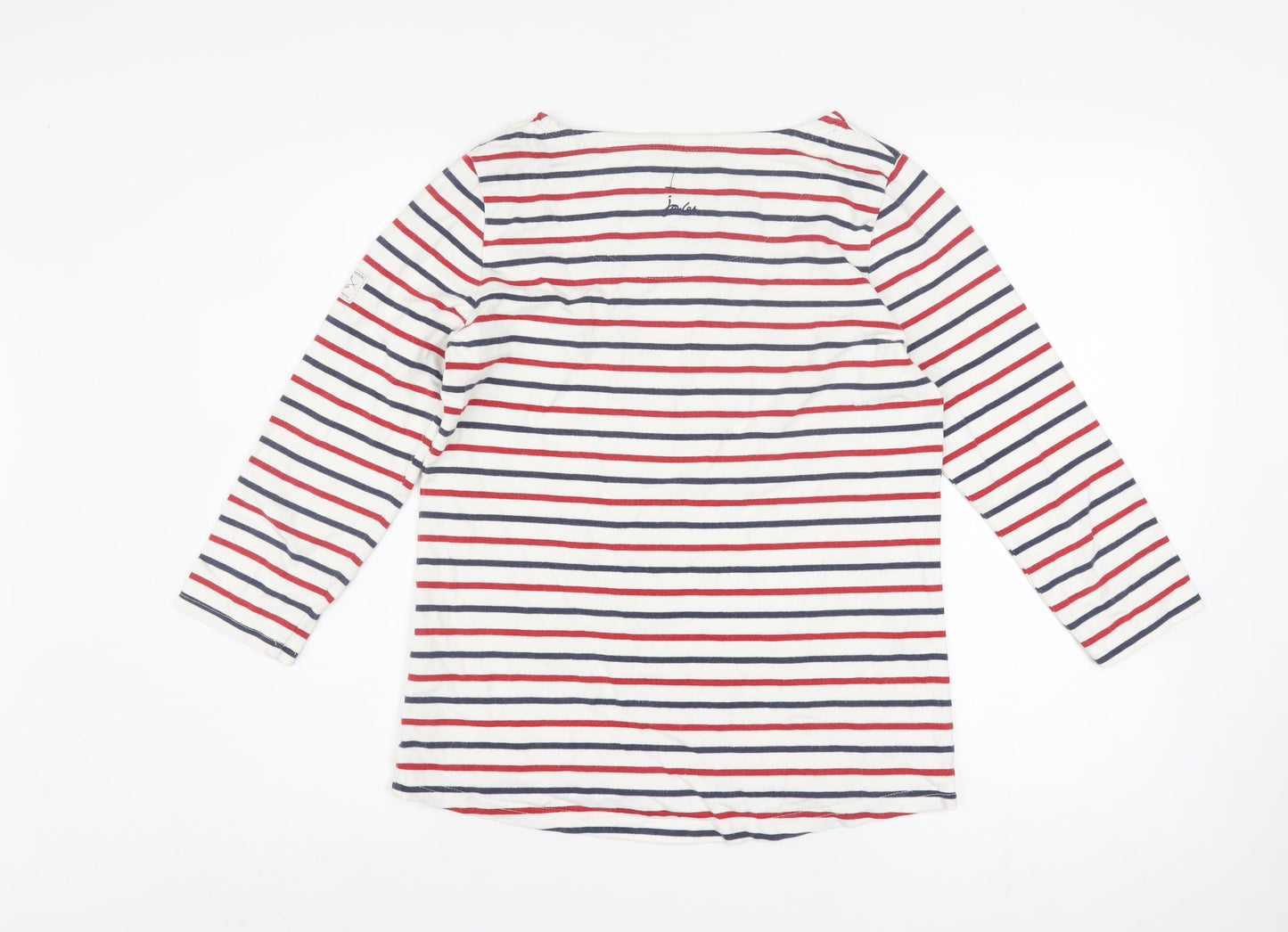 Womens UK Size 10 Joules Multicoloured Basic T-Shirt
