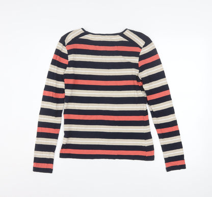 Womens UK Size S Viyella Multicoloured Basic T-Shirt