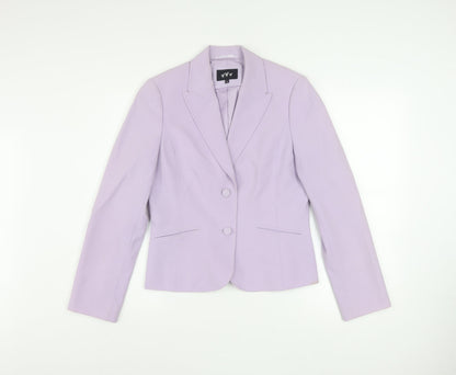 Marks and Spencer Women's Purple Blazer Size 10 Formal Jacket