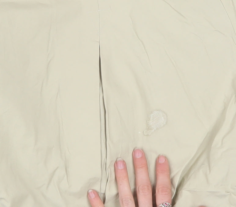 Jigsaw Women Beige Belted Short Trench Coat Jacket Size 10