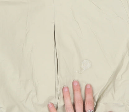 Jigsaw Women Beige Belted Short Trench Coat Jacket Size 10