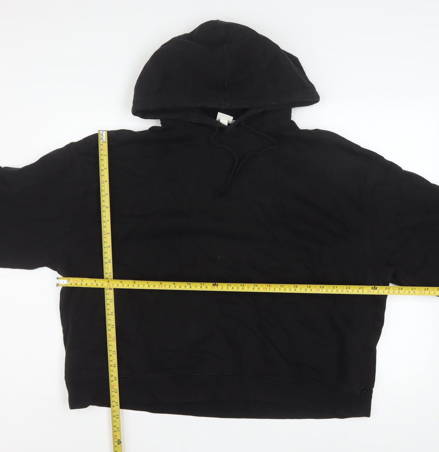 Womens UK Size L H&M Black Pullover Hoodie
