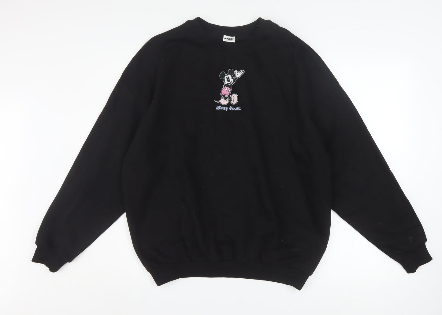 Womens UK Size S George Black Pullover Sweatshirt