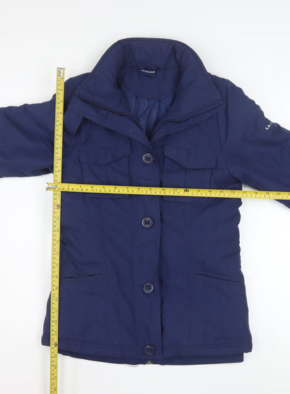 Womens UK Size 8 LA Gear Blue Puffer Jacket