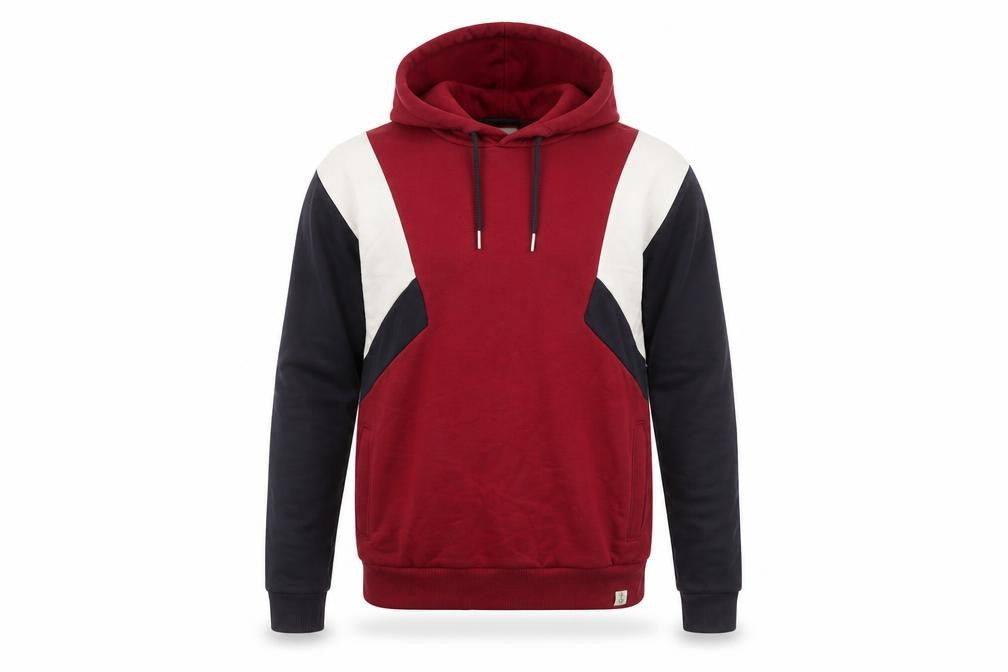Mens UK Size S NEXT Red Pullover Hoodie
