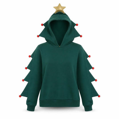 Womens UK Size S H&M Green Pullover Hoodie
