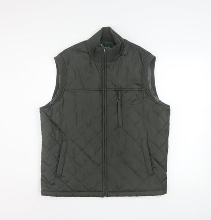 Mens UK Size M Greenwoods Green Bodywarmer