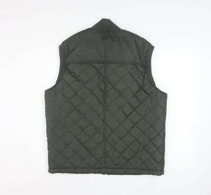 Mens UK Size M Greenwoods Green Bodywarmer