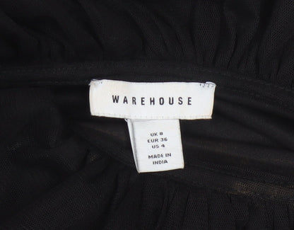 Womens UK Size 8 Warehouse Asymmetric Dress