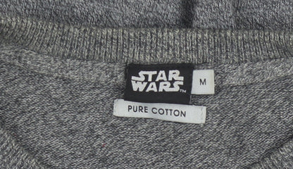 Mens UK Size M TU Grey Pullover Jumper