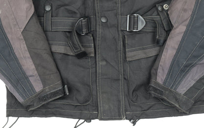 Mens UK Size L DG Black Motorcycle Jacket