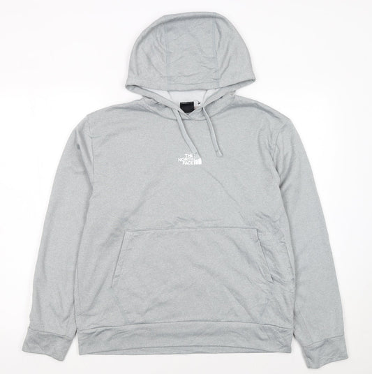 Womens UK Size M The North Face Grey Pullover Hoodie