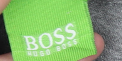 Hugo Boss Boys Grey Logo Pullover Sweatshirt 16 Years Regular Fit