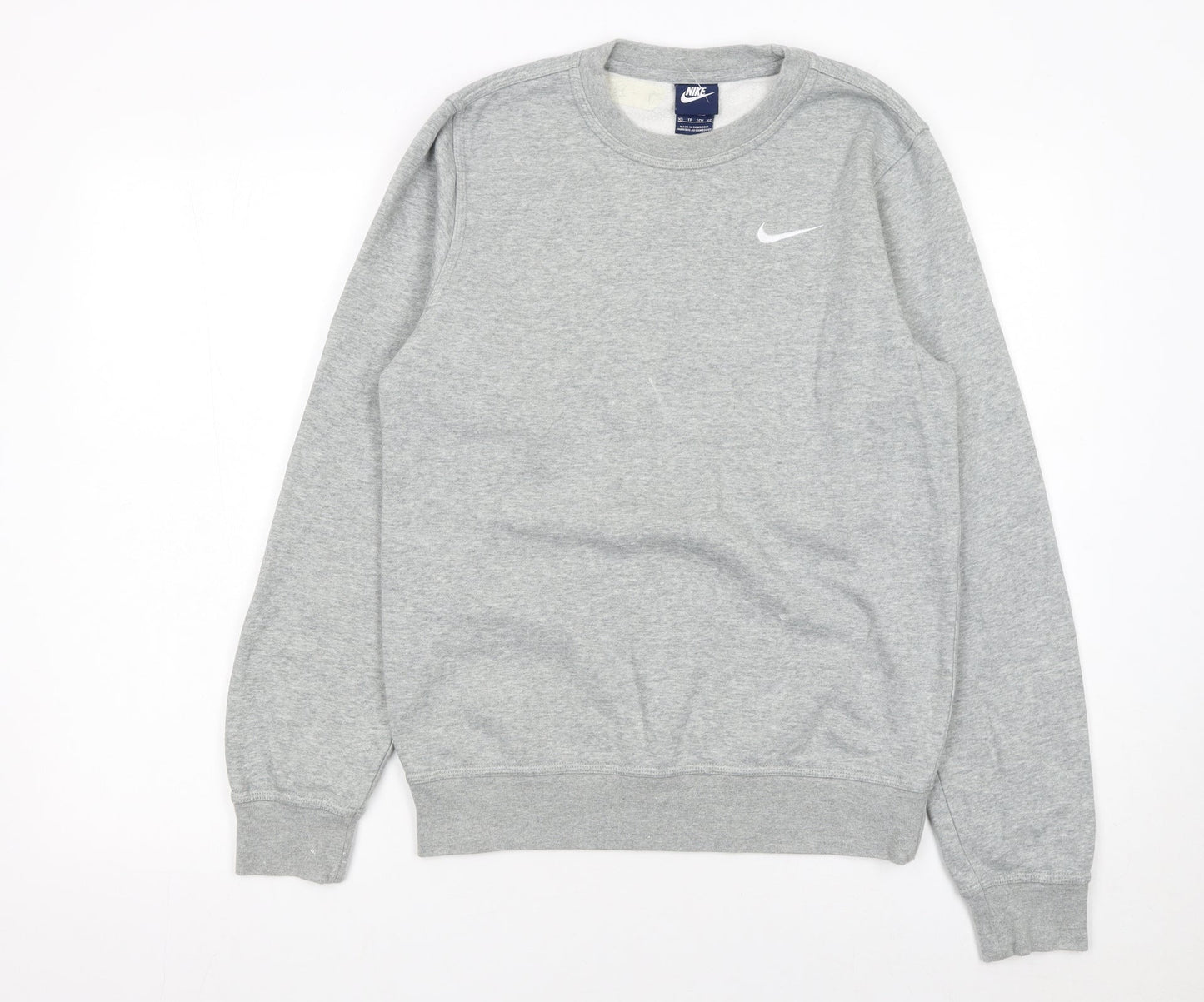 Mens UK Size XS Nike Grey Pullover Sweatshirt