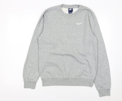 Mens UK Size XS Nike Grey Pullover Sweatshirt