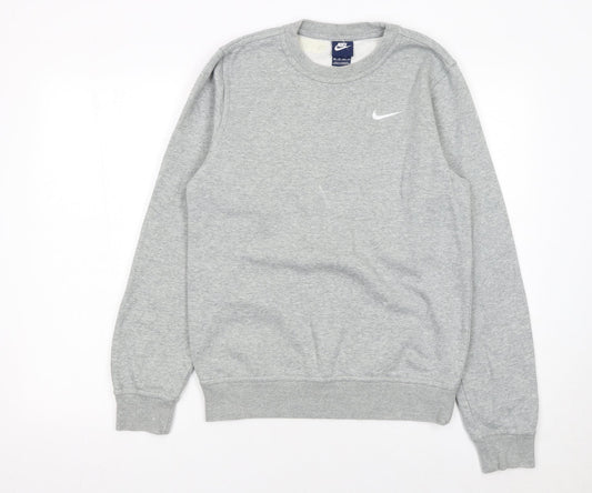 Mens UK Size XS Nike Grey Pullover Sweatshirt