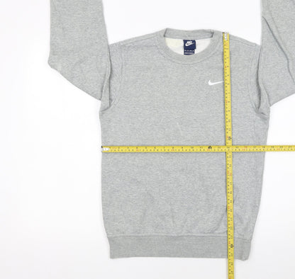 Mens UK Size XS Nike Grey Pullover Sweatshirt