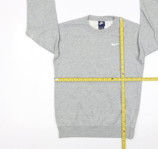 Mens UK Size XS Nike Grey Pullover Sweatshirt
